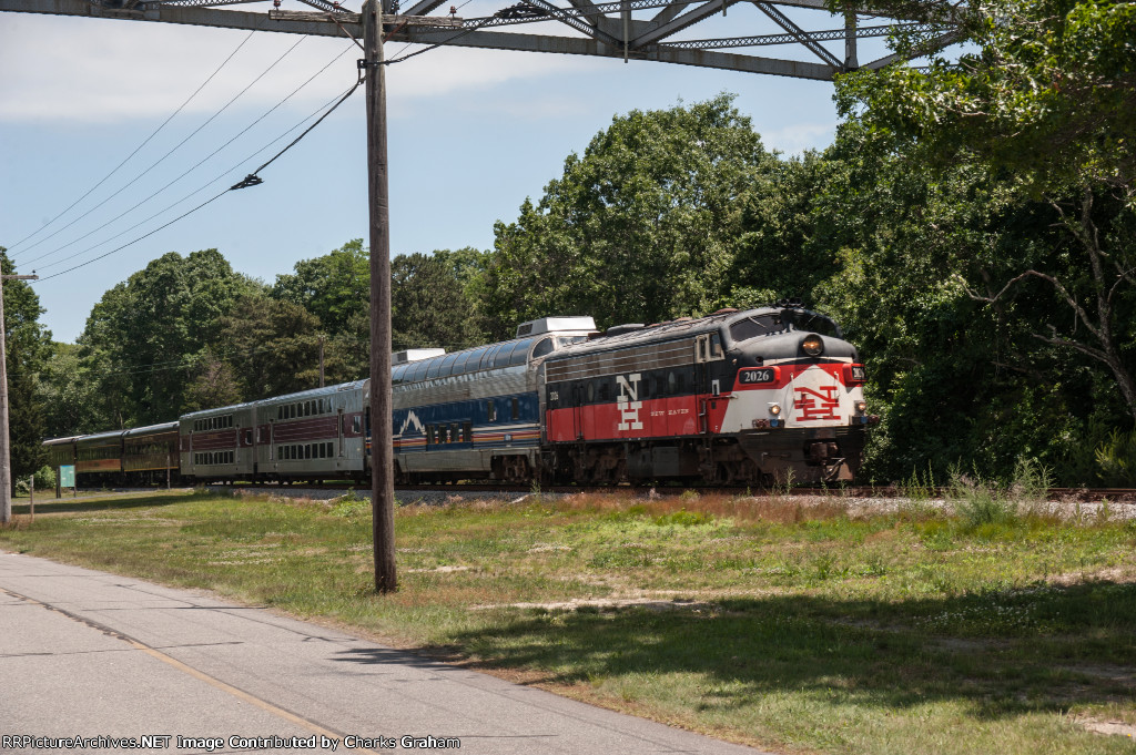 NH 2026 bringing an excursion under the Bourne Bridge